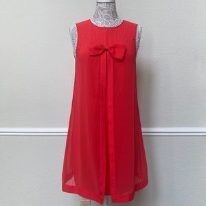 Ted Baker | Coral Sleeveless Mini Dress Sz.6